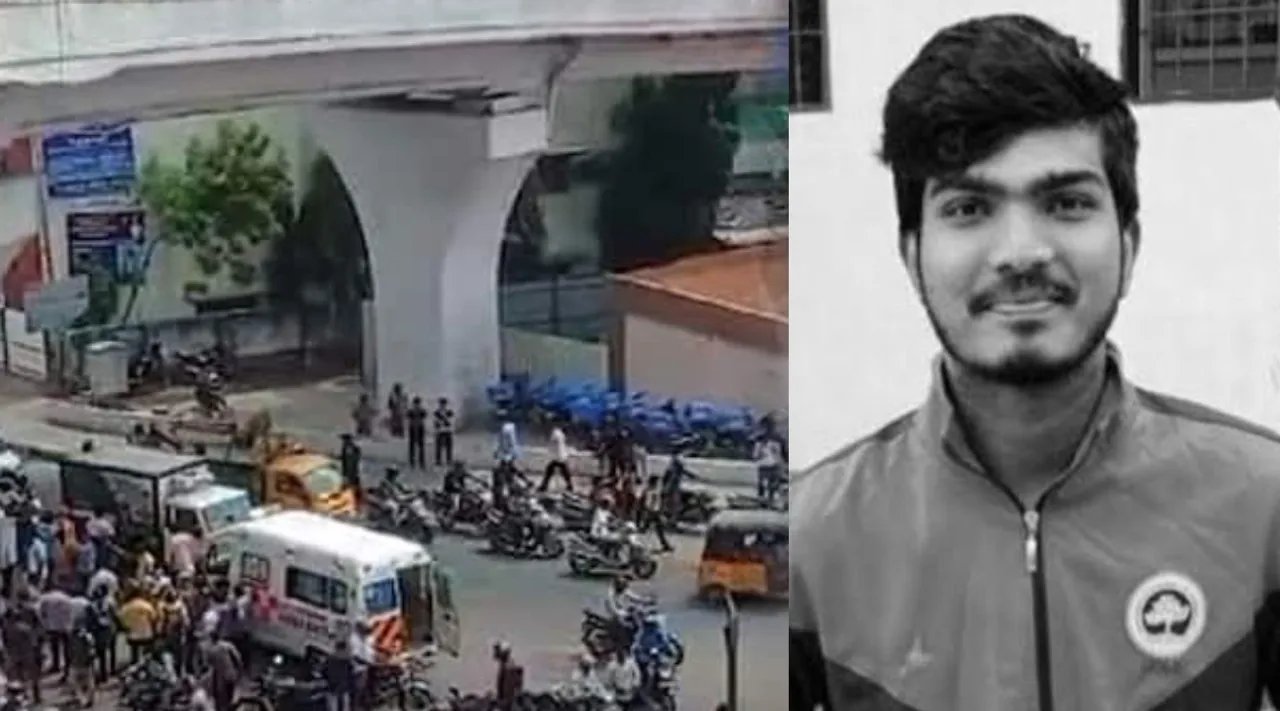 Chennai youth jumps off Kathipara flyover dies not selected for TNPL Tamil News 