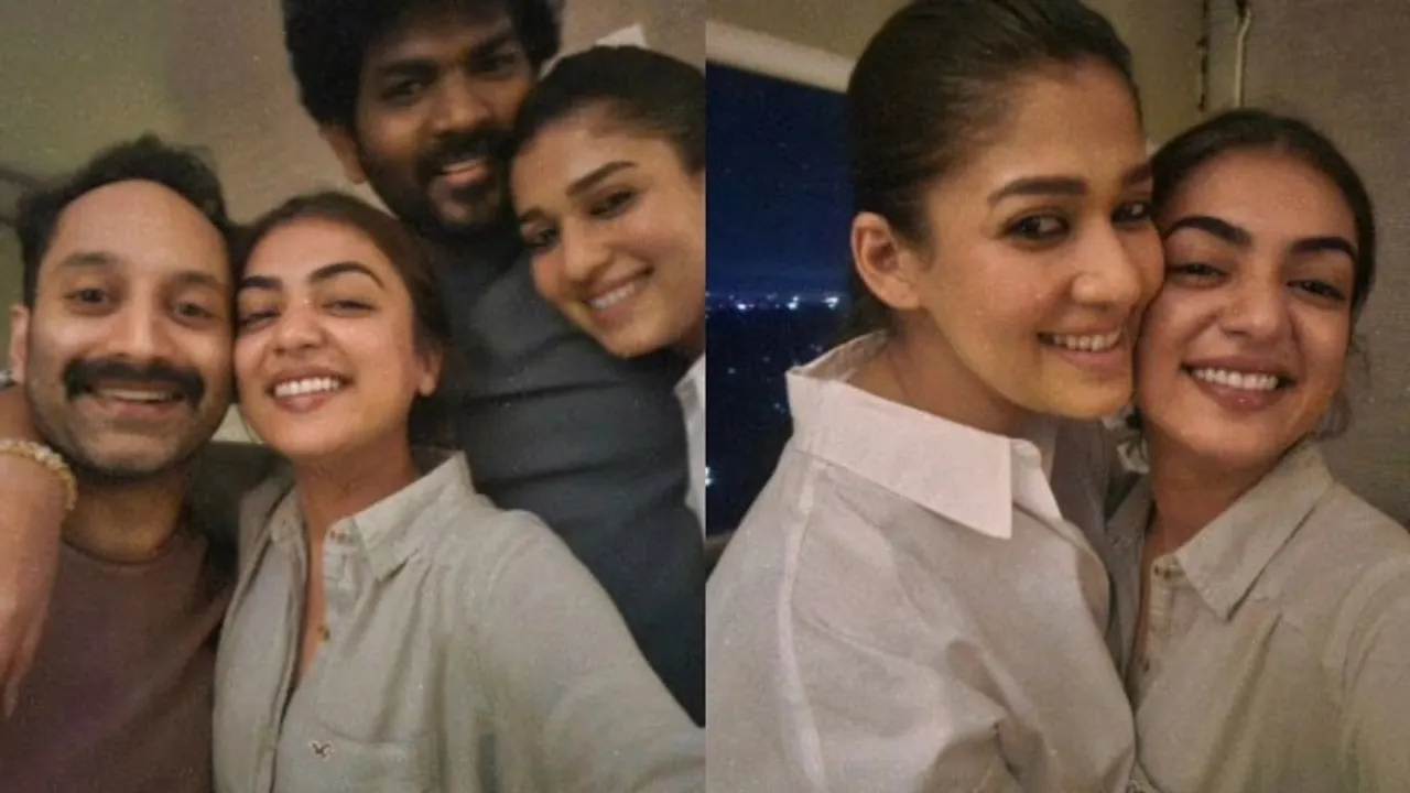 Nayanthara and Nazriya Nazim reunite after a decade