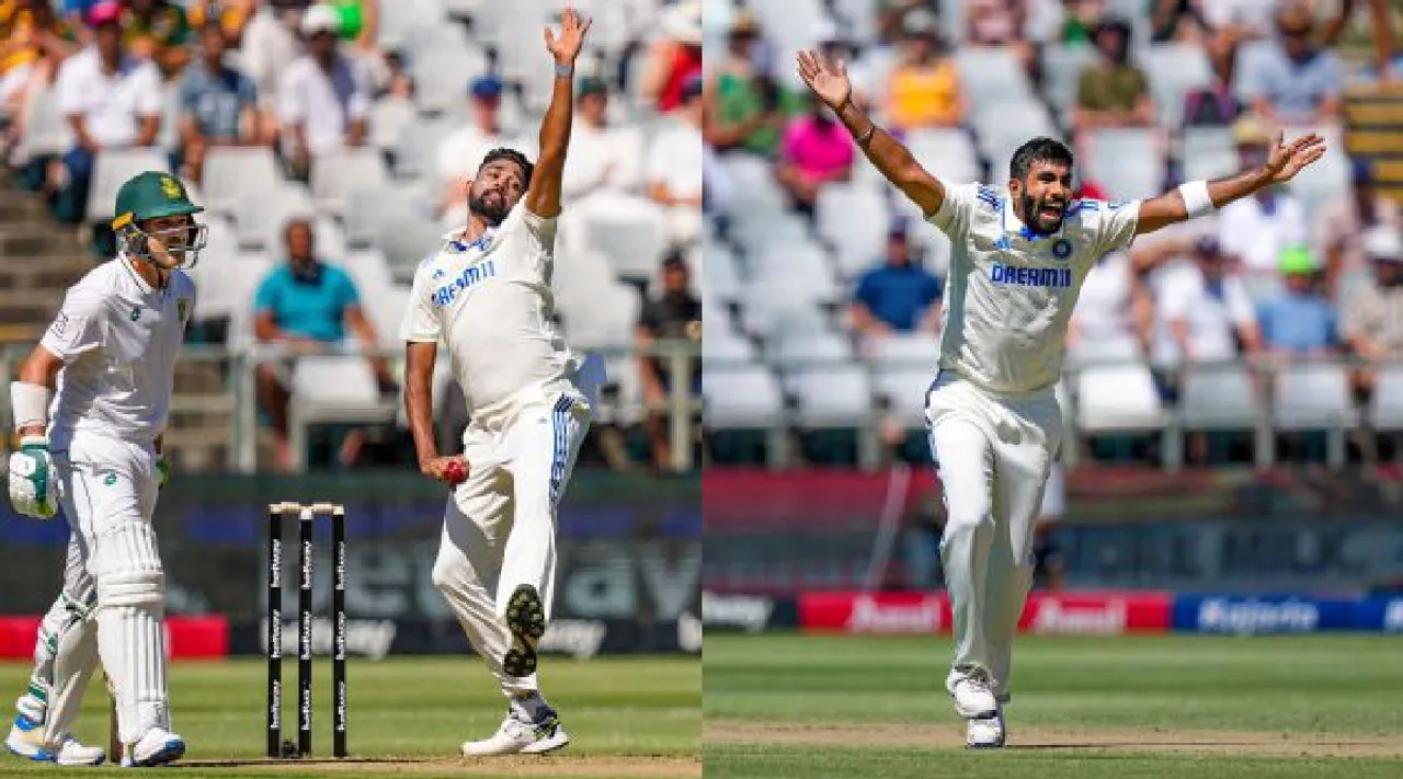 How Mohammed Siraj and Jasprit Bumrah reduced South Africa to 15 for 4 in tamil 