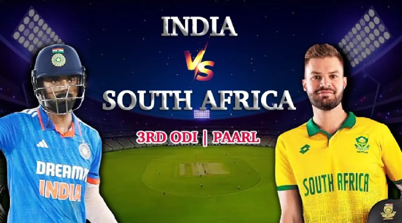 India vs South Africa 3rd ODI Live Score match updates Paarl in tamil 