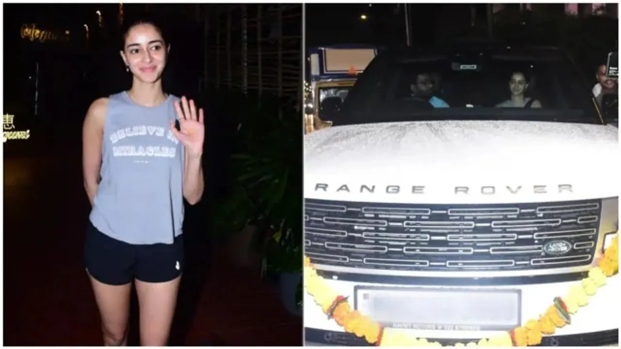 Ananya Panday buys luxurious Range Rover worth Rs 3 38 crore Watch