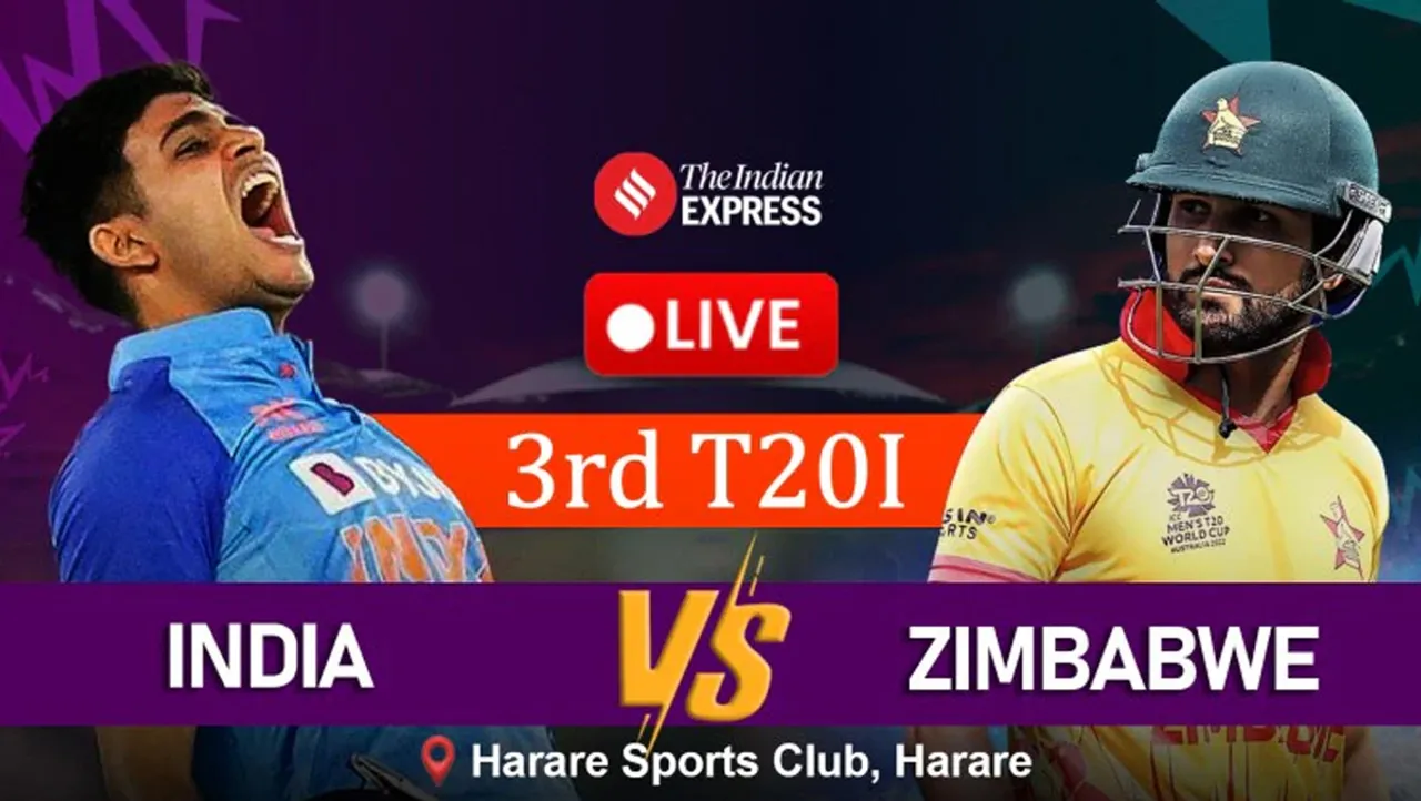 Indian vs zim 3rd Match