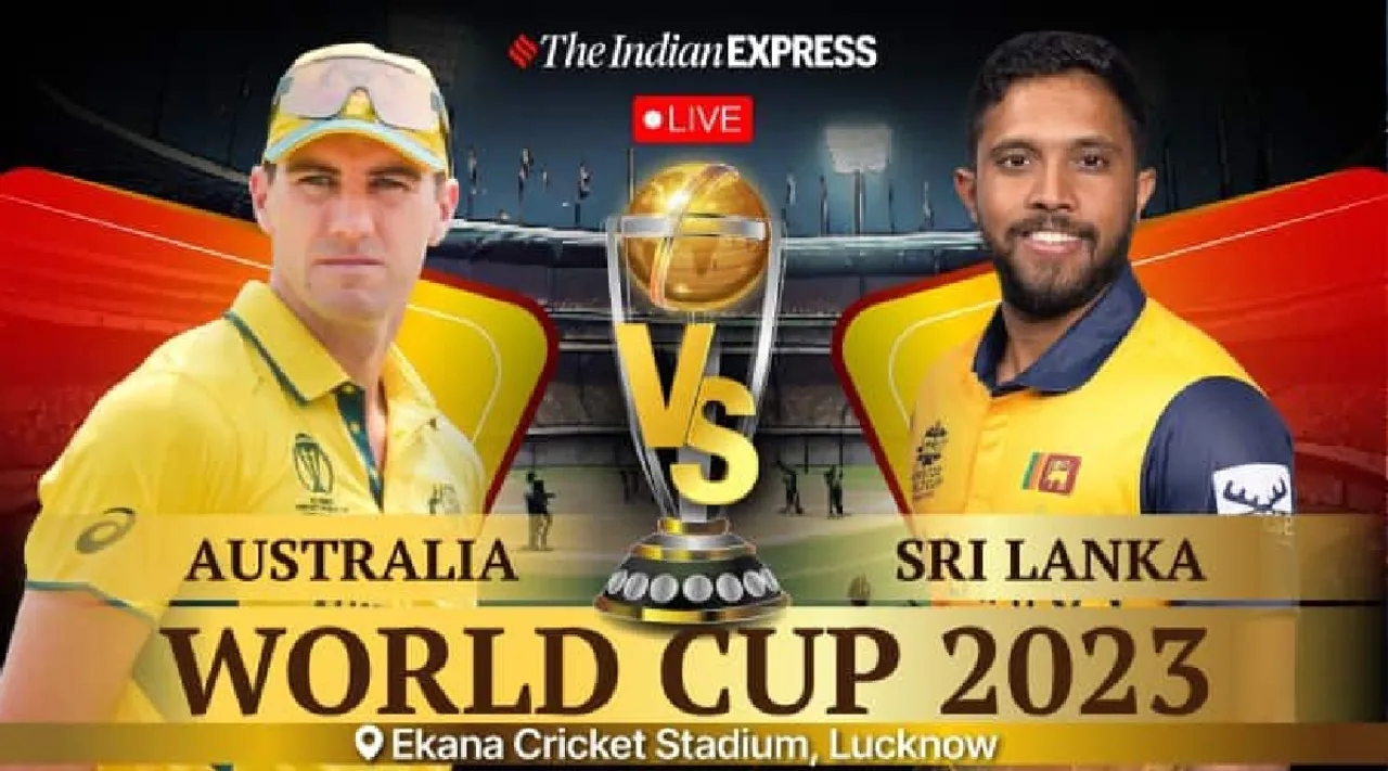 Australia vs Sri Lanka Live Score updates World Cup 2023 Lucknow in tamil  