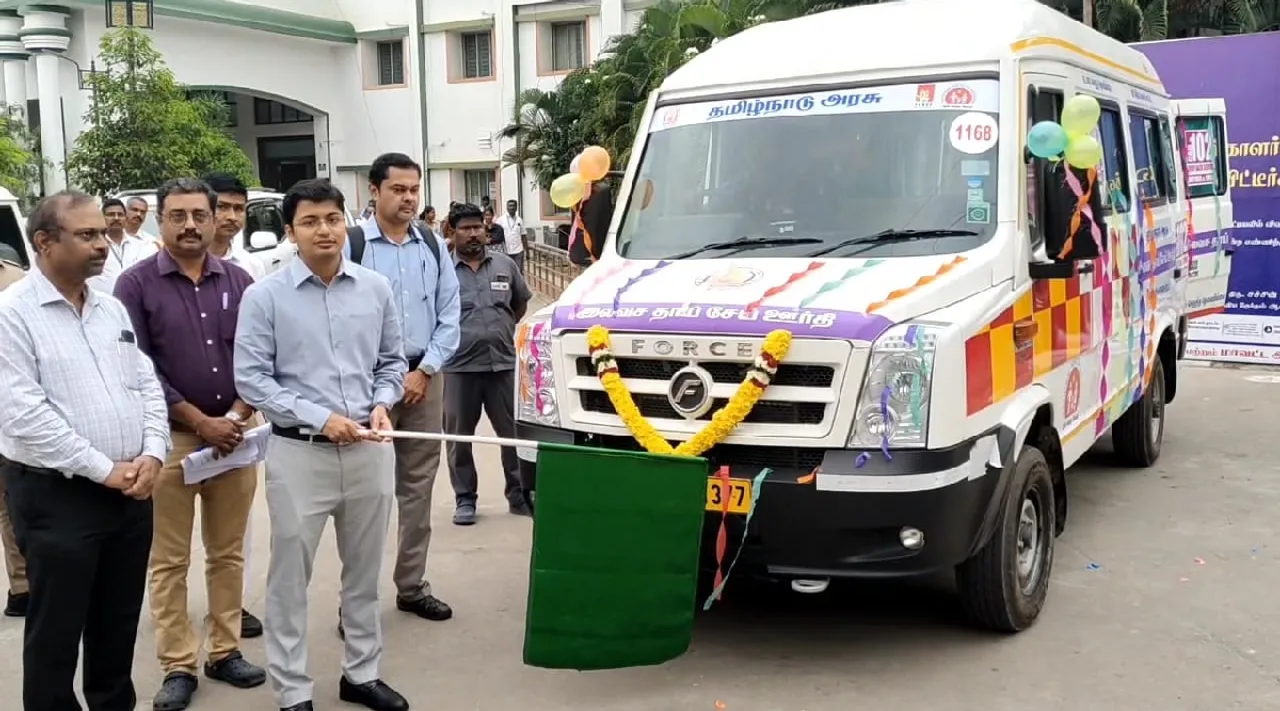 Coimbatore Collector Kranthi Kumar Pati starts ambulance service in Valparai Tamil News 