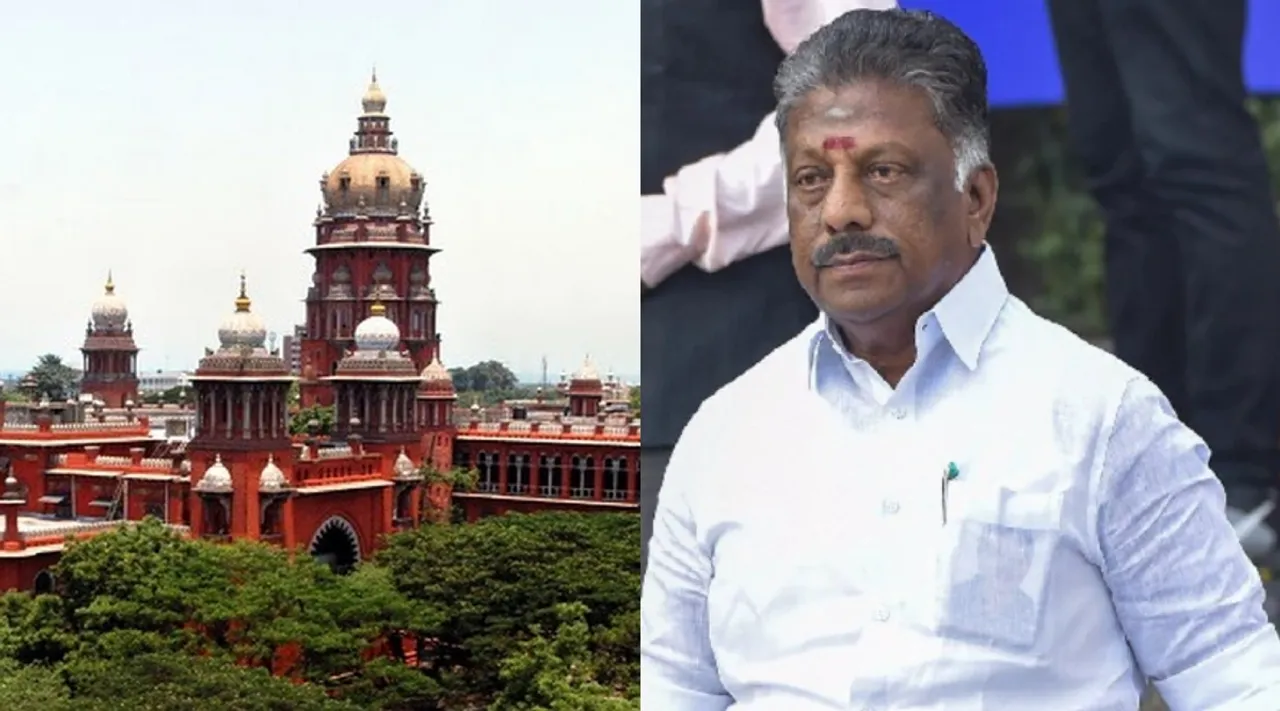 Madras High Court to O Panneerselvam on AIADMK party flag symbol case Tamil News 