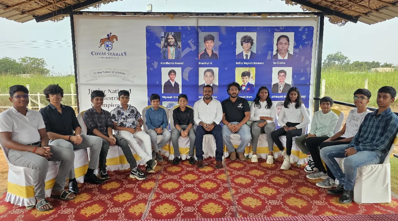  Coimbatore Students Win Medals National level  Horse Racing held at Bangalore Tamil News 