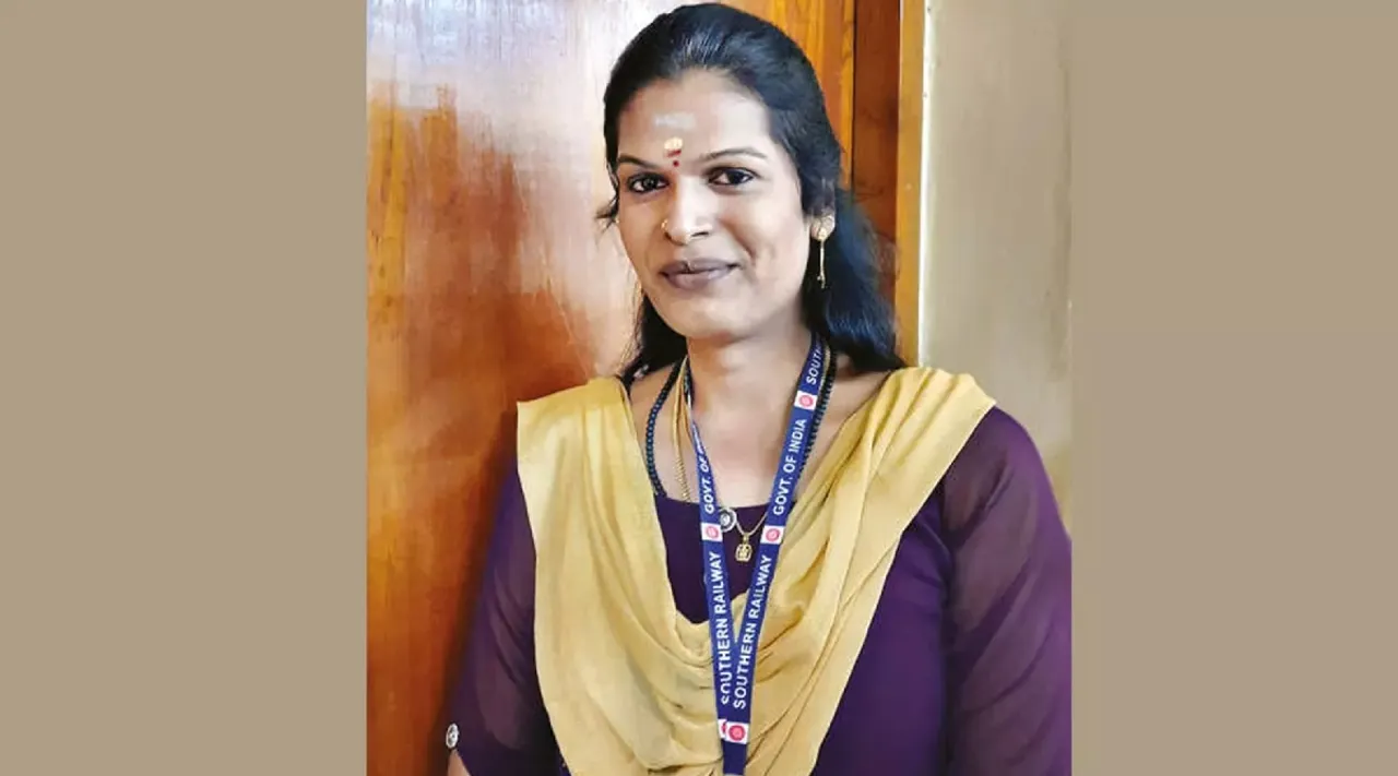 Transgender Sindhu appointed Railway Ticket Inspector for the first time in TN Tamil News 