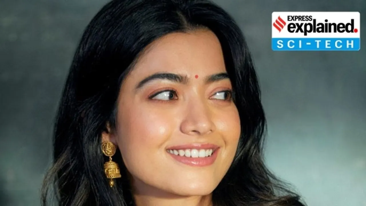 Deepfake video showing Rashmika Mandanna