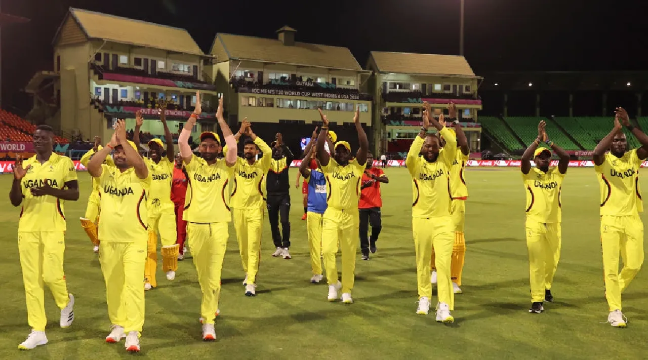 Uganda claim first ever T20 World Cup victory with win over PNG Tamil News 