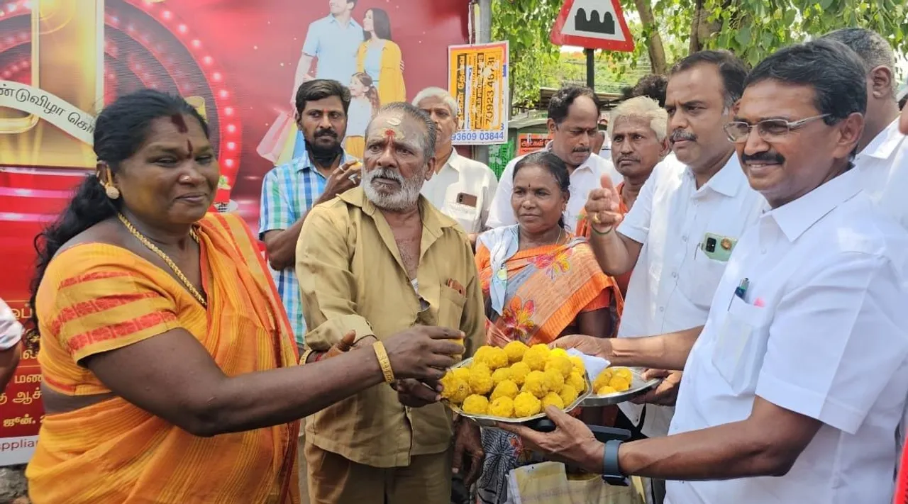 Coimbatore DMK take huge lead over Annamalai BJP celebrations started Tamil News 