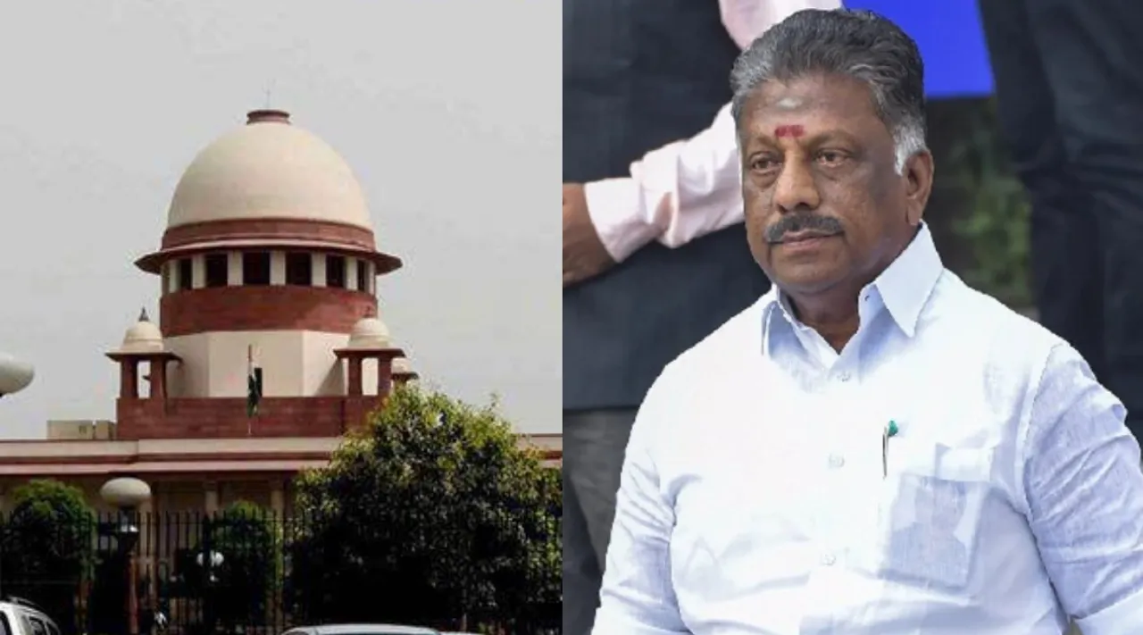 AIADMK O Panneerselvam plea Supreme Court Tamil News 