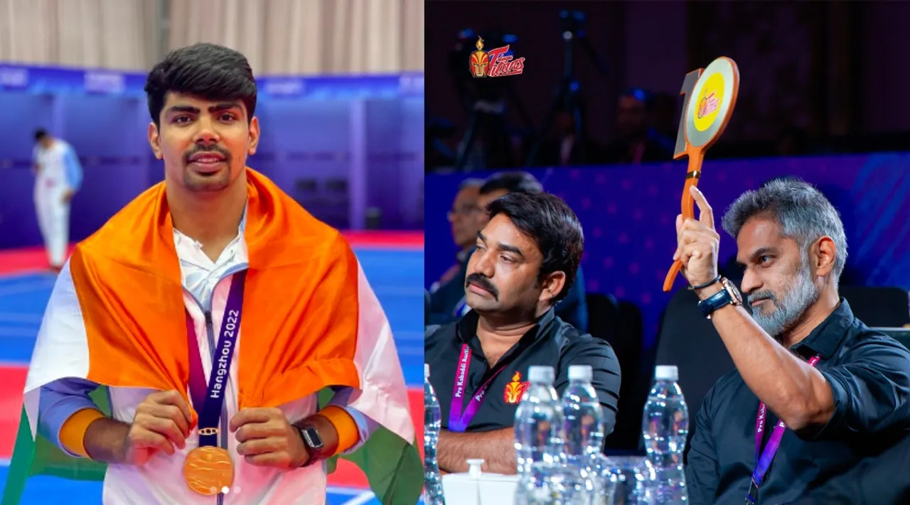 PKL Auction 2023 Pawan Sehrawat most expensive Telugu Titans secure Rs 2.60 Crore Tamil News 