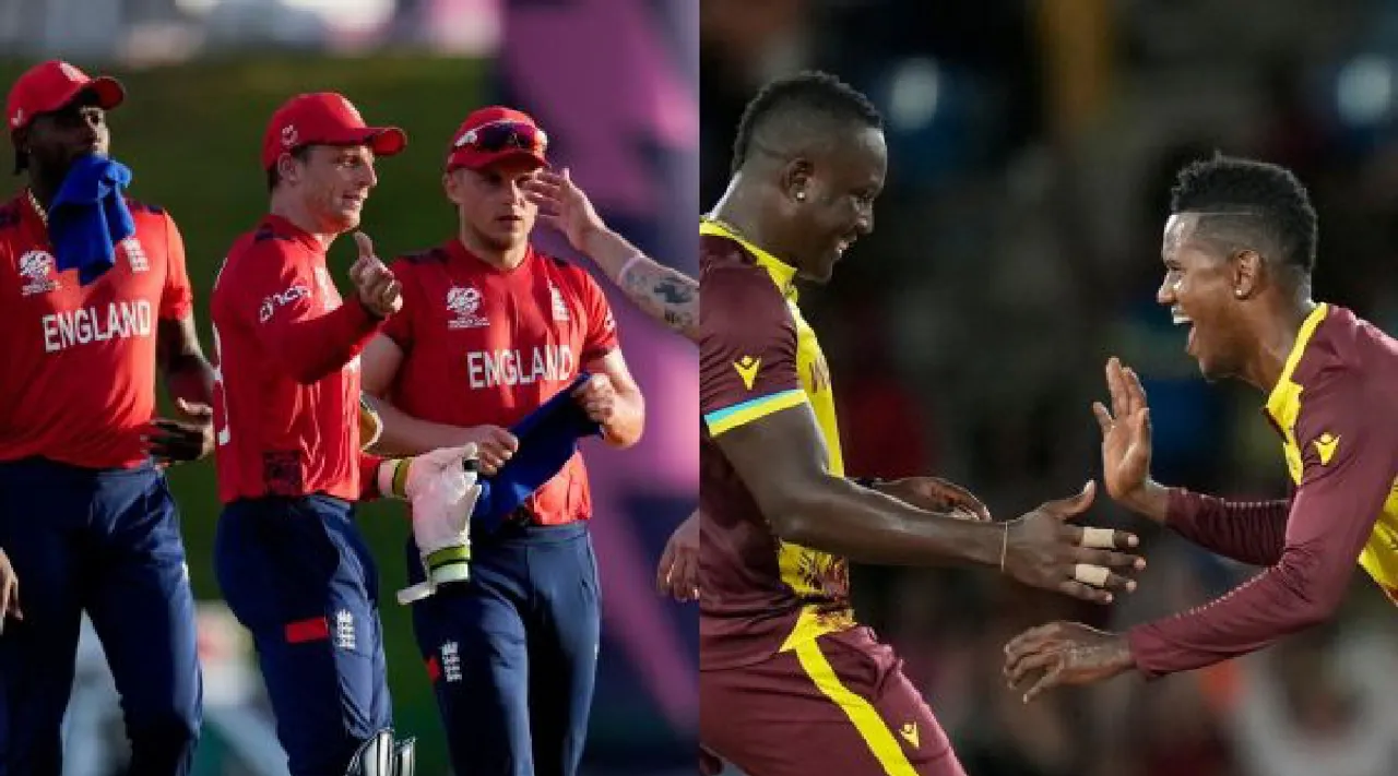 ENG vs WI 2024 T20 World Cup 2024 England vs West Indies today Match 42 Super 8 Group 2  Live Cricket Score updates in tamil 