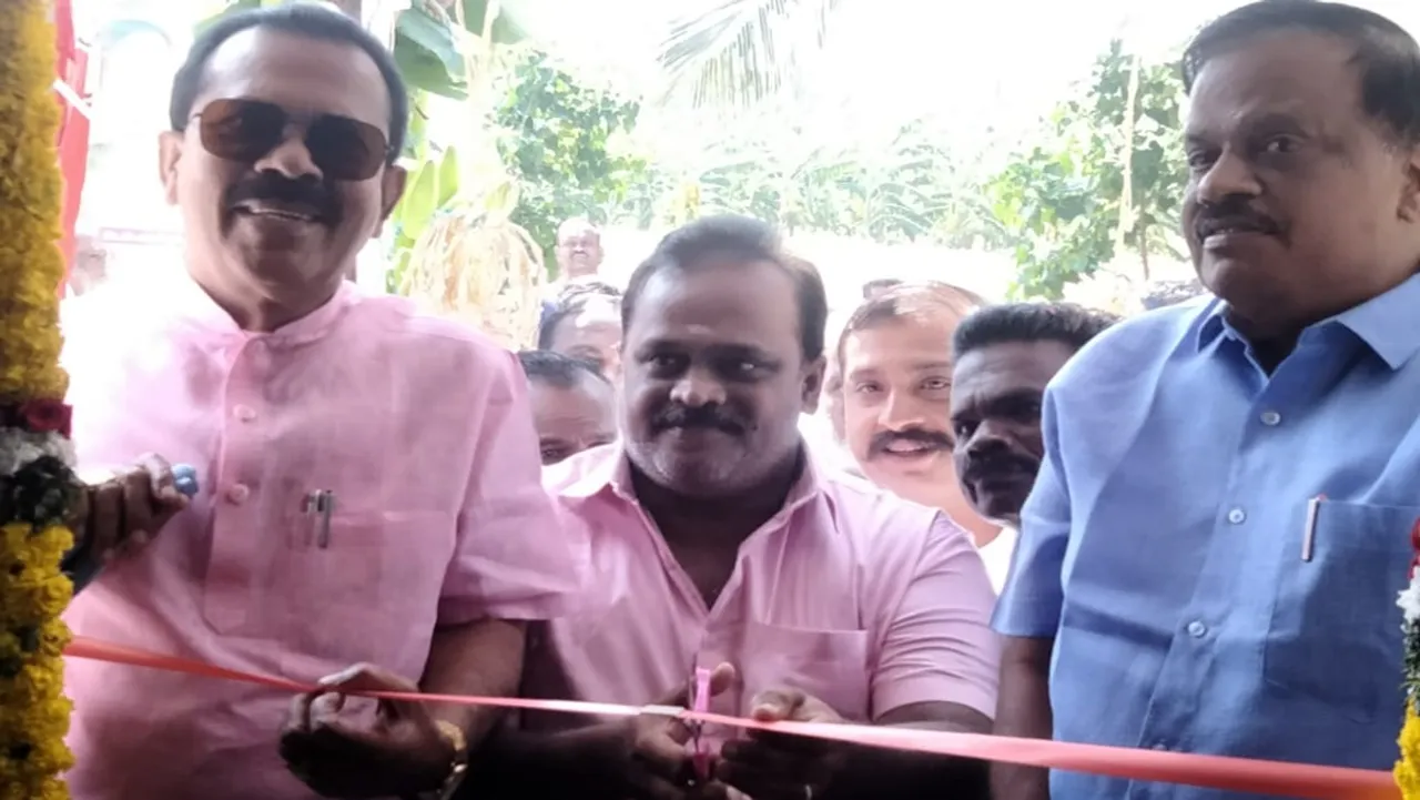Inauguration of concrete building of 70 years old library in Kanyakumari