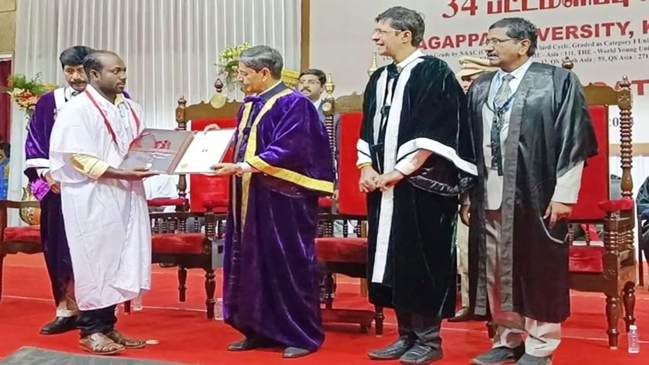 Governor RN Ravi attended the 34th Convocation of Alagappa University