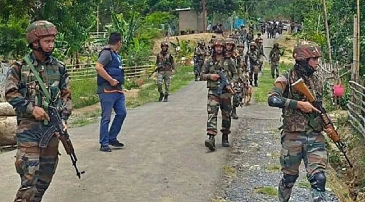 Army JCO abducted in Manipur security forces launch search ops Tamil News 