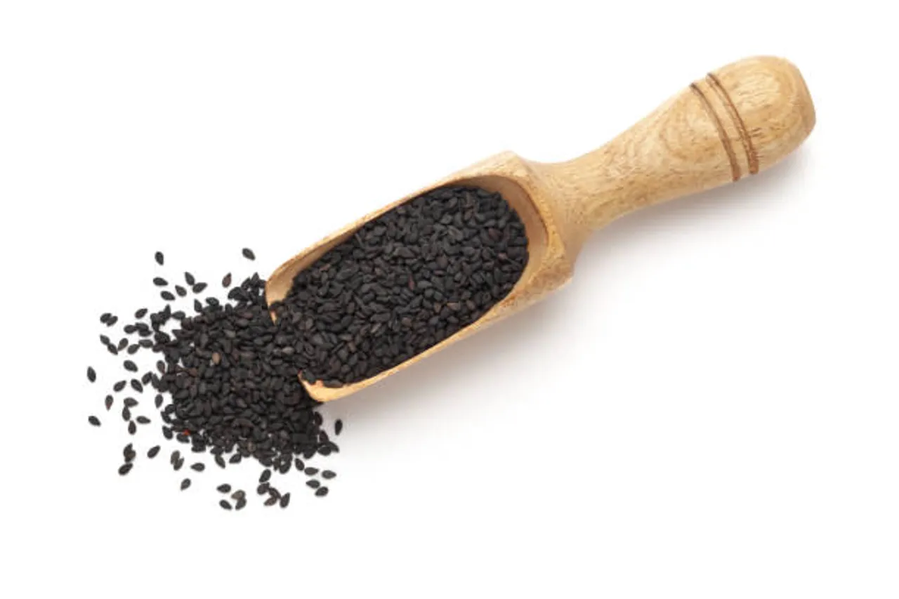 black sesame seeds