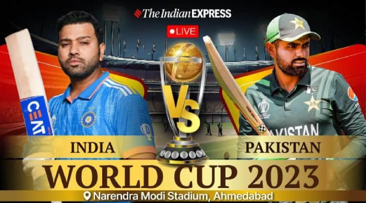 India vs Pakistan Live Score updates World Cup 2023 Ahmedabad in tamil 