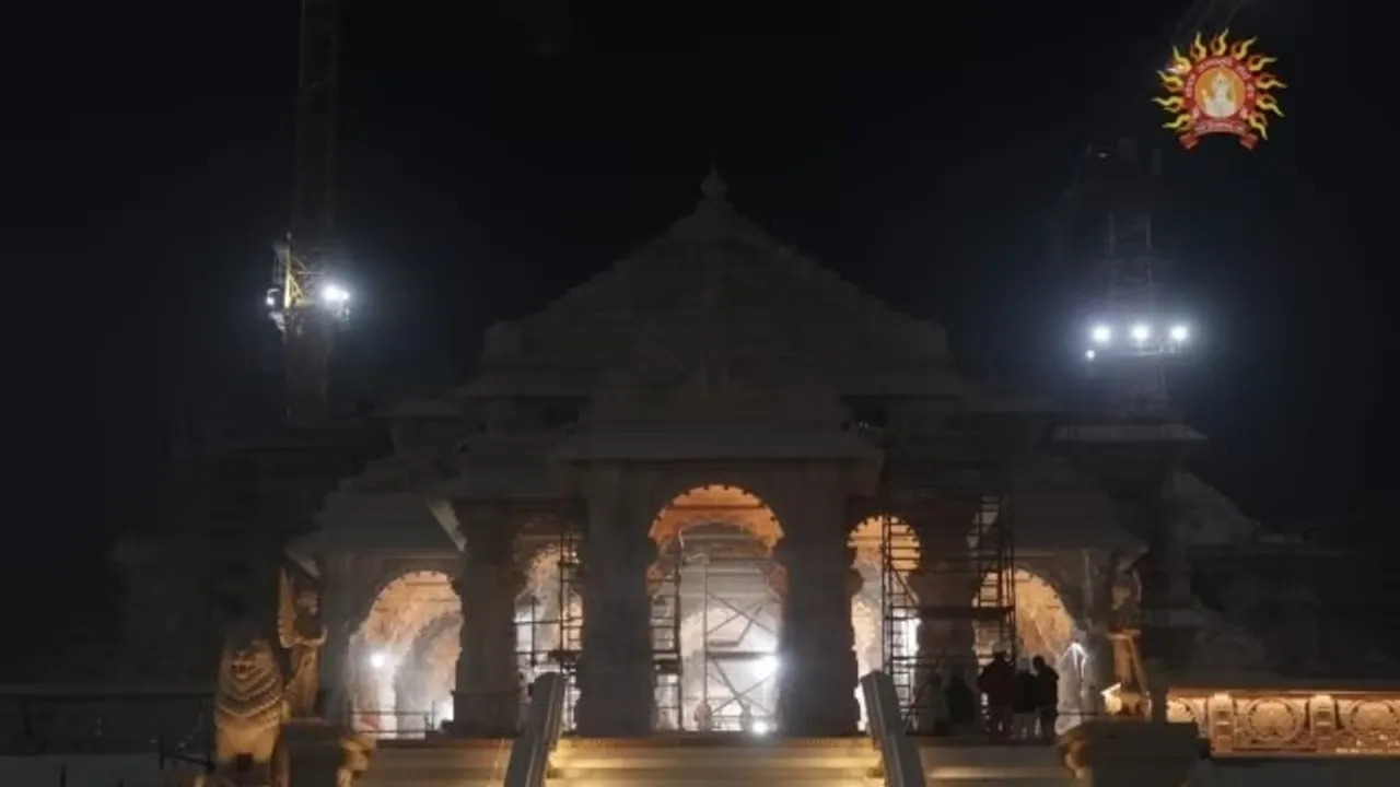Inside Ayodhya temple