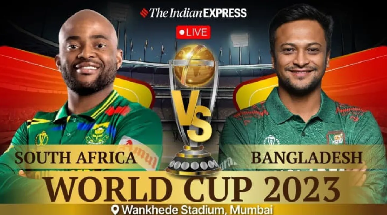 South Africa vs Bangladesh Live Score updates World Cup 2023 in tamil 