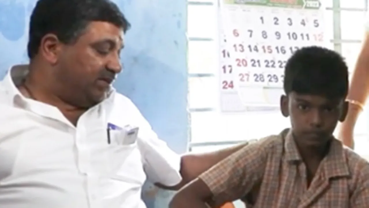 PTR Palanivel Thiagarajan fulfilled his promise to the 7th class student