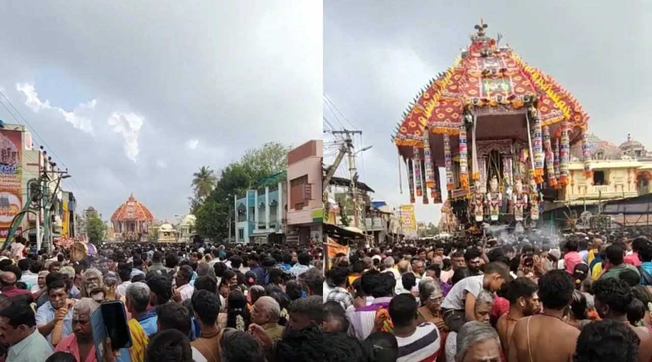 Thiruvarur Aali Ther Thiruvizha thiyagarajar temple festival 2024 Tamil News 