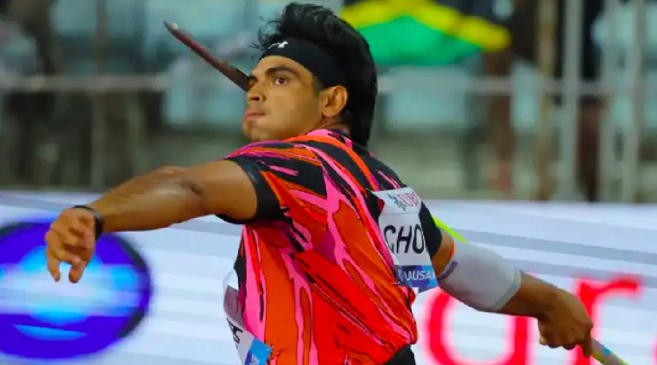 Neeraj Chopra Lausanne Diamond League Highlights in tamil 