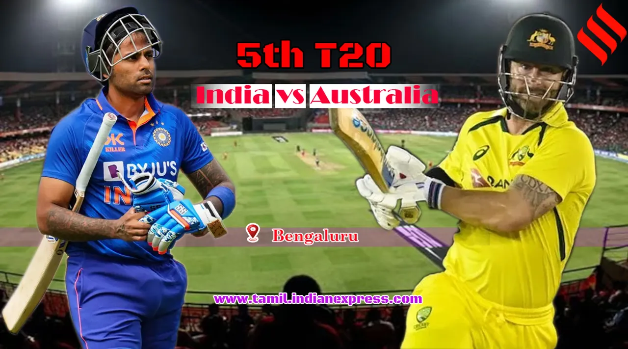 India Vs Australia 5th T20