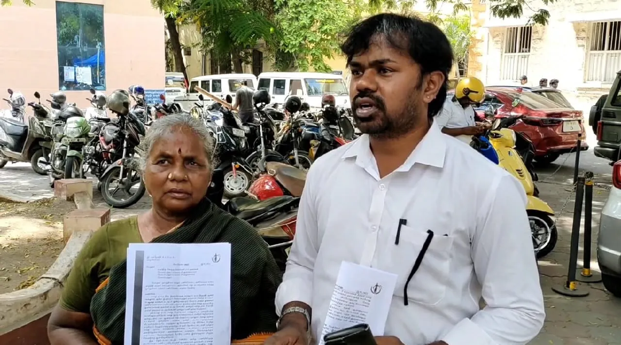 Coimbatore cleanliness worker alleged Officers asked to approach middleman to get pension Tamil News 