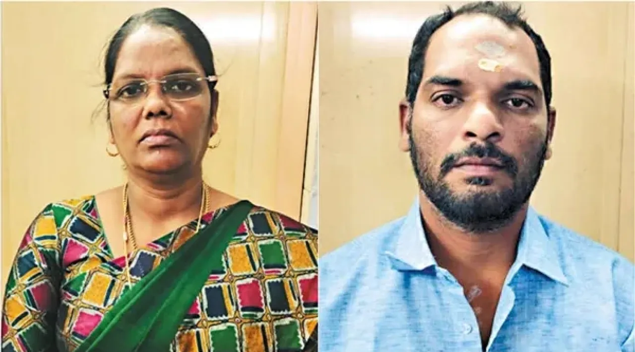 Vandalur panchayat president Muthamizhselvi and driver Durairaj arrested for murder of DMK VS Aramudhan Tamil News 