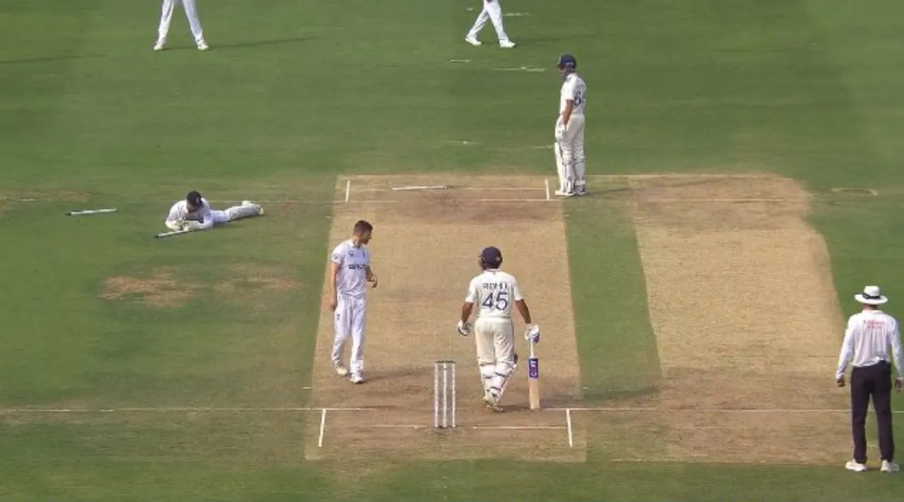 Video Ben Foakes knocks over all three stumps while retrieving a throw on Day 1 of IND vs ENG 1st Test 