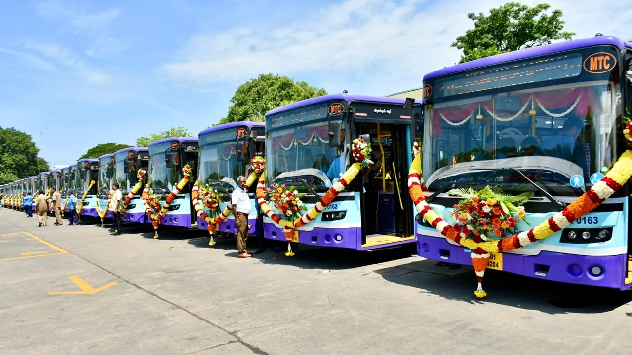 58 new luxury buses are being operated in Chennai