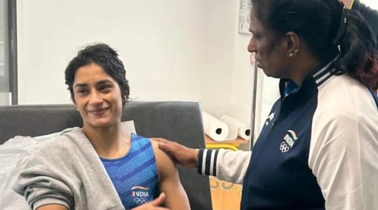 Vinesh Phogat Tears Into PT Usha Tamil News 