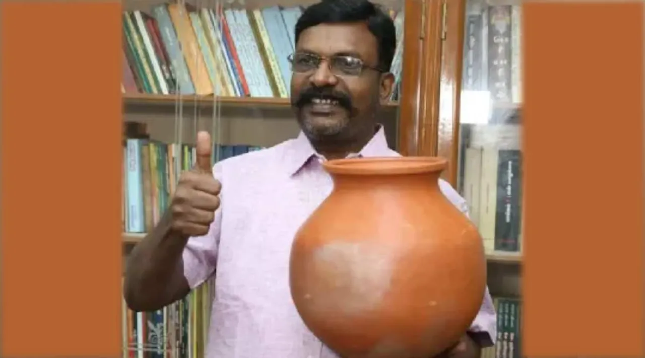 Thirumavalavan with pot