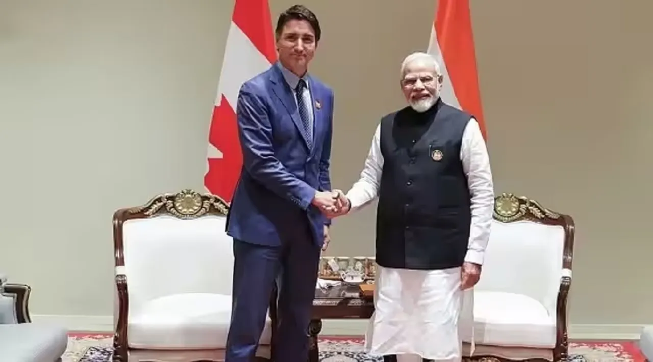 Canada PM Justin Trudeau and PM Modi