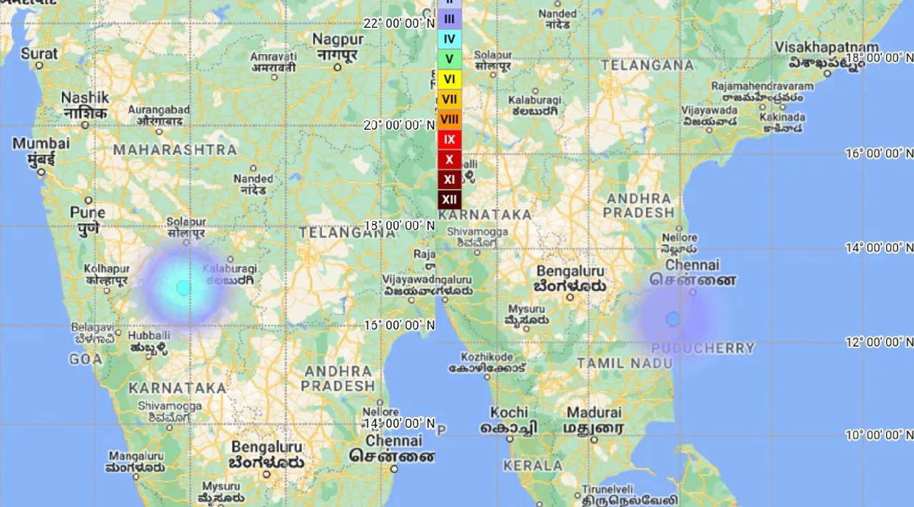 Earthquake India Four places  Vijayapura Chengalpattu Shillong Rajkot Tamil News 