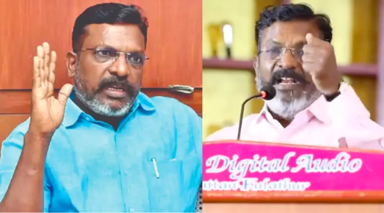 VCK chief Thirumavalavan explains on speech video  about power sharing posted and deleted Tamil News 