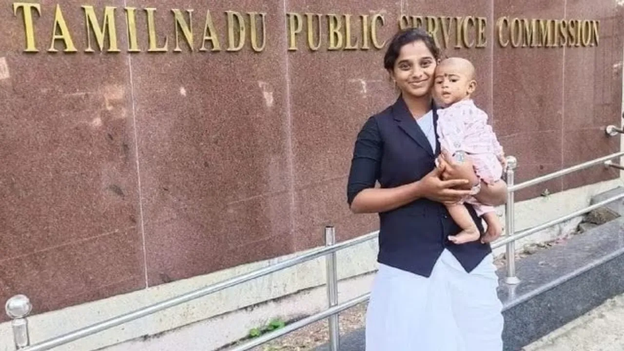 Tribal woman from Tamil Nadus backward hills picked as Civil Judge taking exam days after having a baby