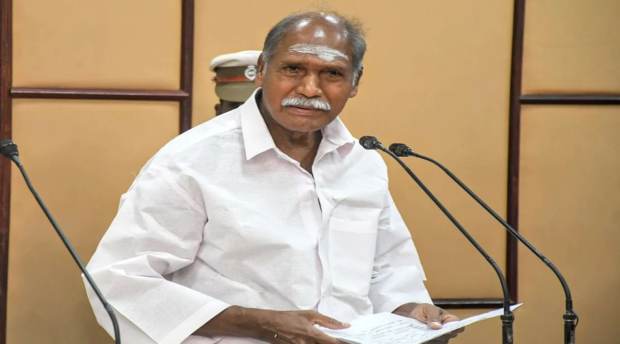 Puducherry CM Rangasamy