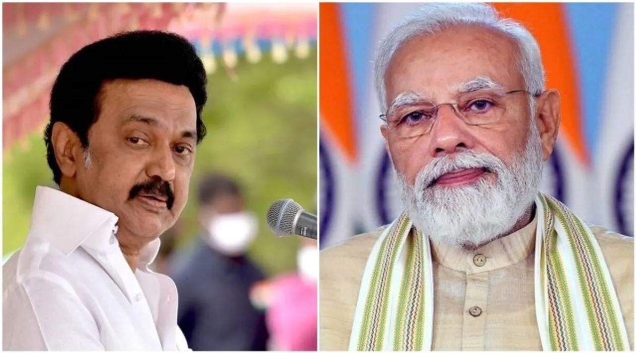 Mk Stalin and Modi