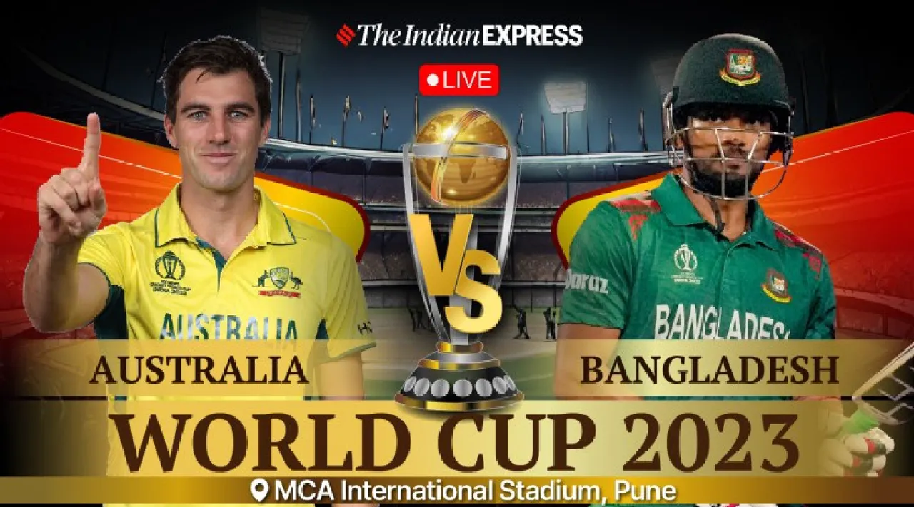 Australia vs Bangladesh Live Score updates World Cup 2023 Pune in tamil 