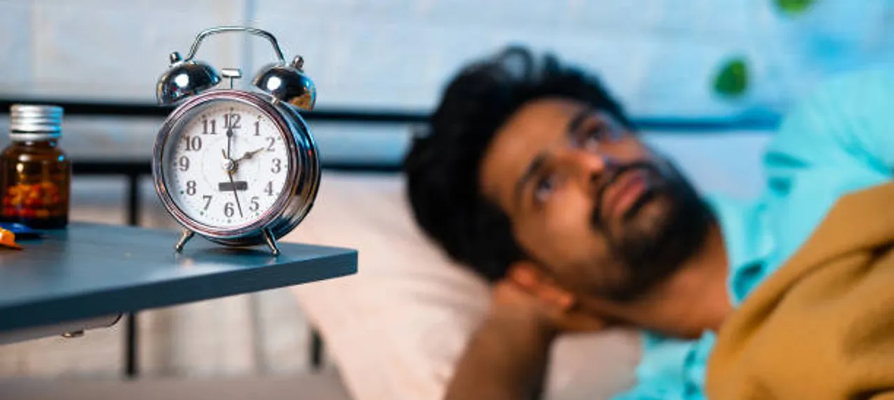 waking up
