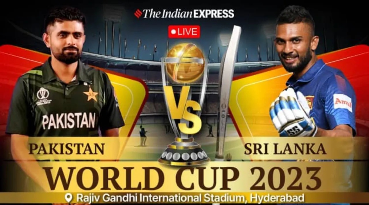 Pakistan vs Sri Lanka Live Score World Cup 2023 Hyderabad Tamil News   