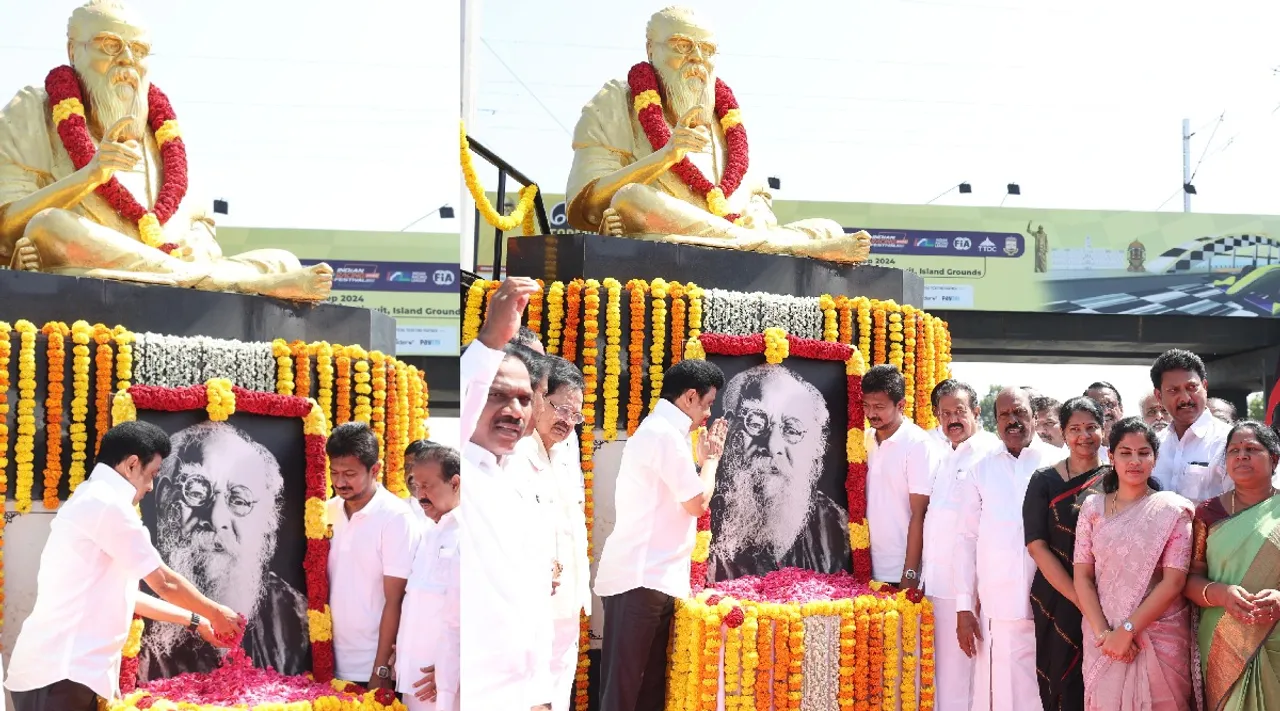  Periyar birthday TN CM MK Stalin  pays tribute Tamil News 