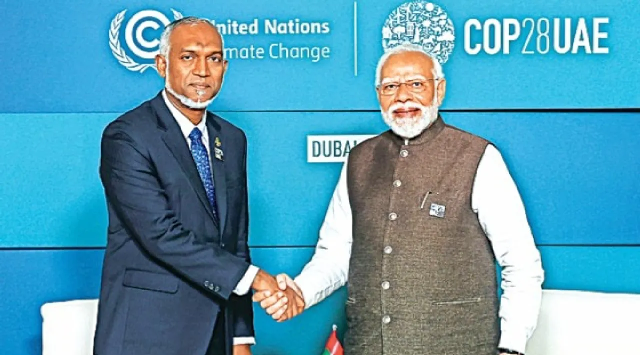 After troop removal demand Maldives ending pact with India on water survey Tamil News 