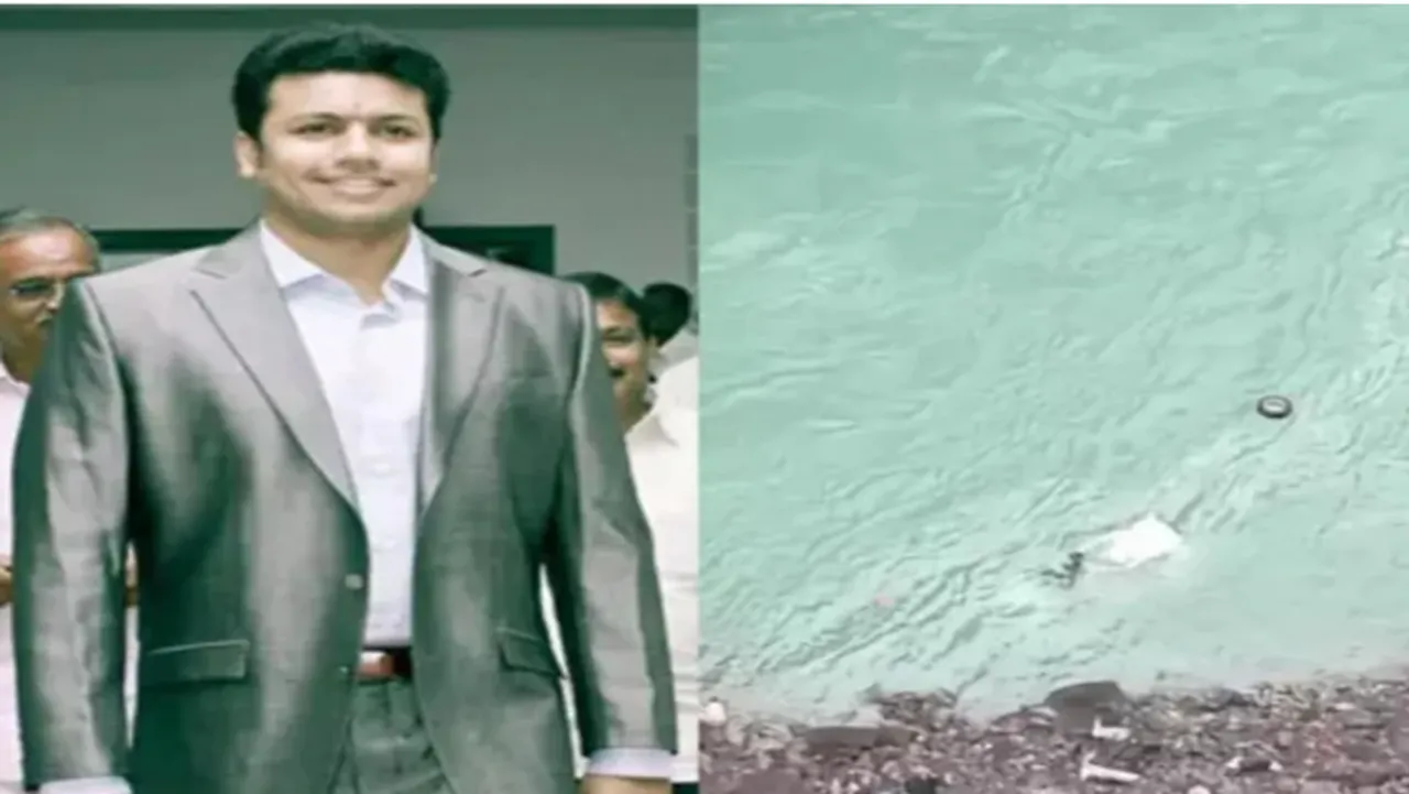 Vetri Duraisamy who drowned in a car accident in the Sutlej river was rescued as a dead body