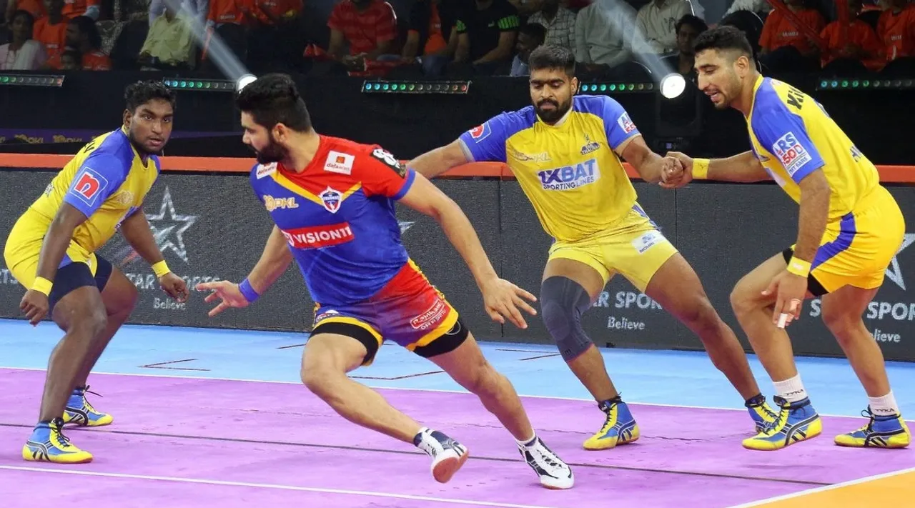  Tamil Thalaivas vs UP Yoddhas  PKL Season 10 match updates in tamil 