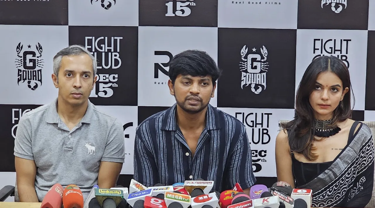 Fight Club tamil movie actor Vijay Kumar speaks about lokesh kanagaraj press meet Coimbatore 