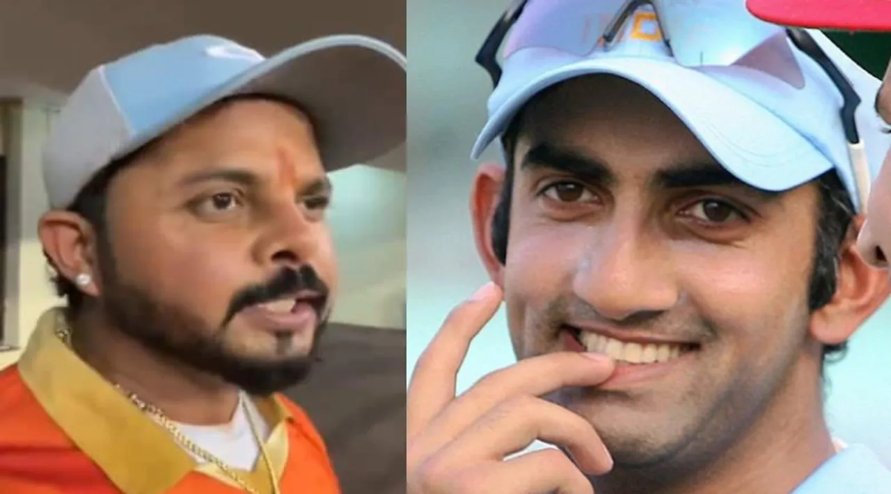 Gautam Gambhir Cryptic Post After Sreesanth outpoured video Legends League Cricket Tamil News 