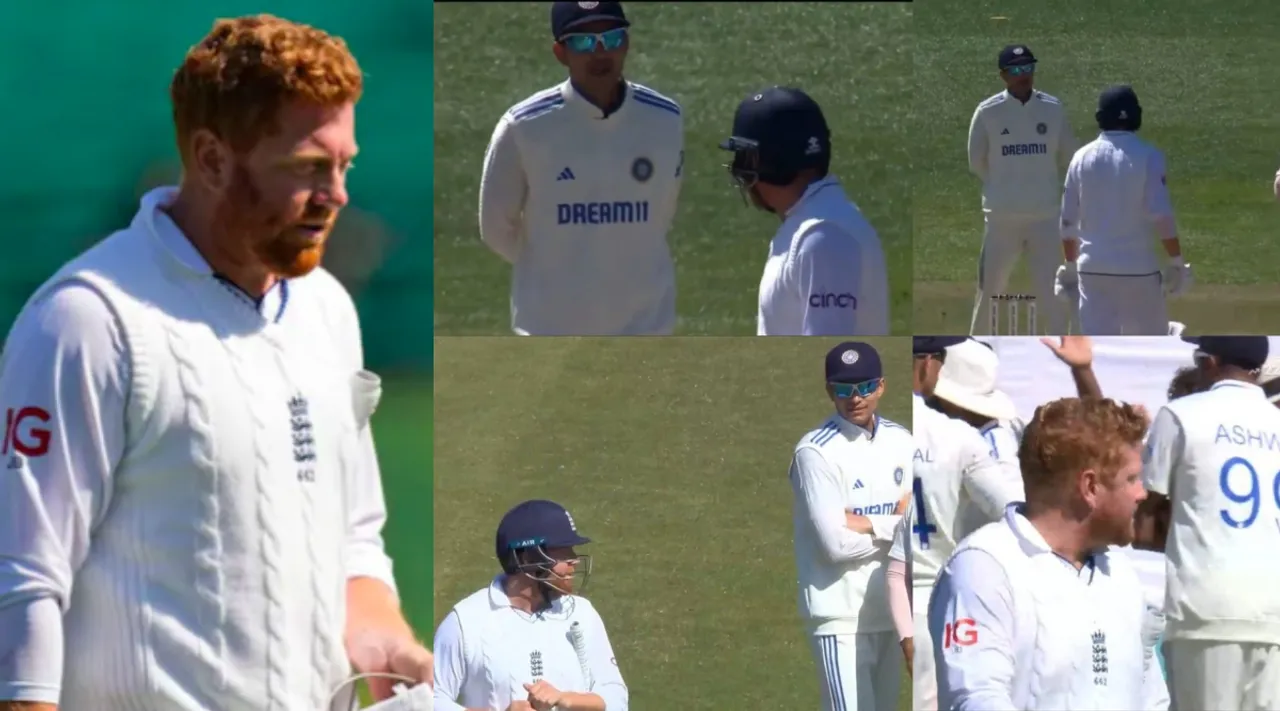 Shubman Gill and Jonny Bairstow sledging battle caught on stump mic in 5th Test IND VS ENG Tamil News 